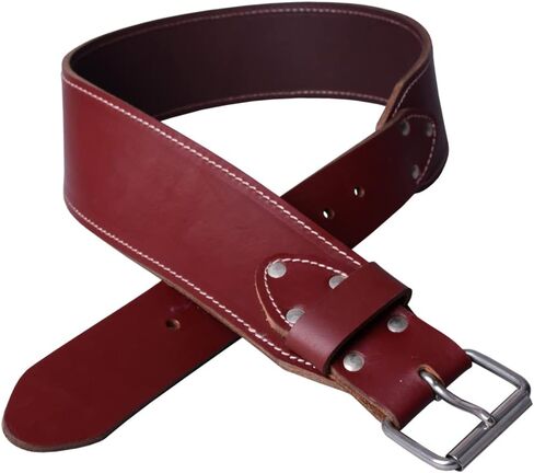 HILASON HD 3 Inch Ranger Leather Work Belts Brown in Saudi Arabia