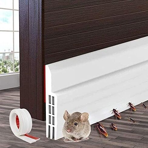 Silicone Door Draft Stopper – 39 inches Under Door Seal for Interior & Exterior Doors Weather Stripping Soundproof in Saudi Arabia