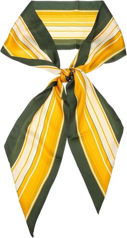 uxcell Fashion Scarves for Women, Silky Satin Head Scarf Graceful Hair Neck Scarves, Breathable Headband for Handbags in Saudi Arabia
