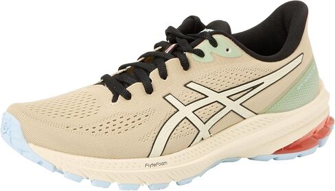 ASICS Women's GT-1000 12 Running Shoes, 6.5, Blue Expanse/Champagne in Kuwait