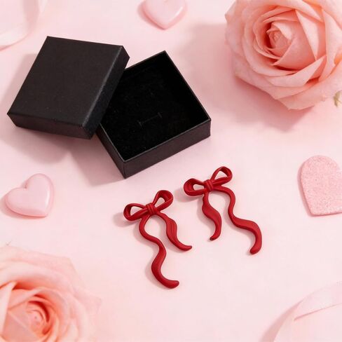Bow Earrings Valentines Earrings for Women Red Valentines Day Dress Shirt Outfits for Women Valentine Sweaters Valentine's Day Gifts for Her in Saudi Arabia