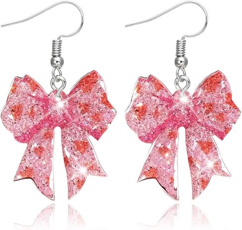 Bow Earrings Valentines Earrings for Women Red Valentines Day Dress Shirt Outfits for Women Valentine Sweaters Valentine's Day Gifts for Her in Saudi Arabia
