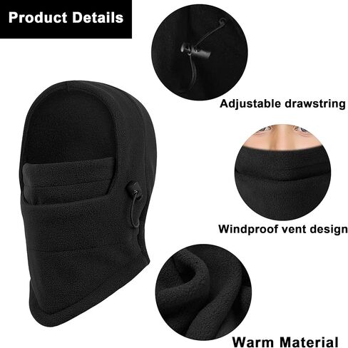 Kids Warm Balaclava Ski Mask - Cold Weather Windproof Tactical Face Mask for CBoys Girls in Saudi Arabia