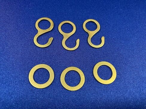 Generic Tools and Replacement for Clock. Cuckoo Clock Hook and Ring Set 3 Sets. in Saudi Arabia