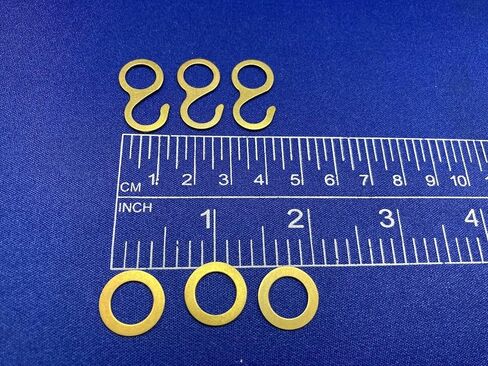 Generic Tools and Replacement for Clock. Cuckoo Clock Hook and Ring Set 3 Sets. in Saudi Arabia