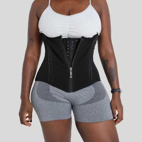 2-in-1 Waist Trainer - Heavy Compression Corset, Breathable for Workout & Tummy Control in Saudi Arabia