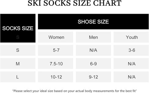 Ski Sock Merino Wool Ski Socks Mens Womens Thermal Warm Thick Snowboarding Socks, Over The Calf in Saudi Arabia