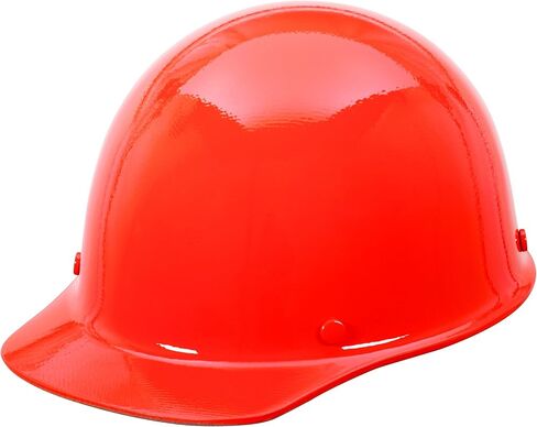 قبعة صلبة آمنة على طراز قبعة MSA Skullgard مع تعليق - قبعة غير مشقوقة، مصنوعة من الراتنج الفينولي، أحمال حرارية مشعة تصل إلى 350 فهرنهايت | تعليق Staz-On Pinlock in Kuwait