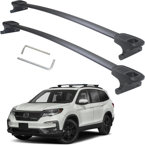 Autekcomma Heavy Duty 260lb Loading Weight Roof Rack Crossbars Compatible for Jeep Grand Cherokee L 2021-2024 and 2022 2023 2024 Grand Cherokee WL Anti-Corrosion,Full Aluminum Black Matte in Kuwait