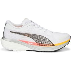 حذاء رياضي للجري Deviate Nitro 2 من PUMA للرجال - أبيض - مقاس 11.5 M in Kuwait