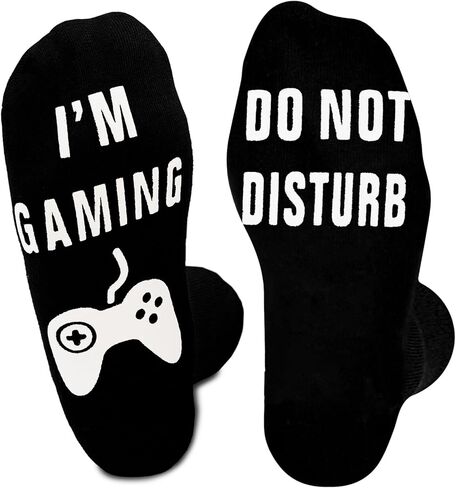 Gifts for Men, Stocking Stuffers for Adults Teens, Birthday Christmas Gifts for Men, White Elephant Gifts for Adults, Gifts for Dad Him, Teen Boy Gifts, Funny Gamer Socks in Kuwait