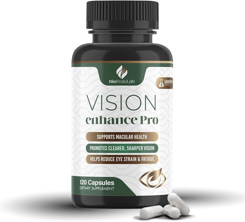 Vision Enhance Pro – Eye Wellness Supplement with Lutein, Zeaxanthin & Botanical Extracts | Supports Daily Eye Wellness & Visual Comfort | 120 Capsules in Saudi Arabia