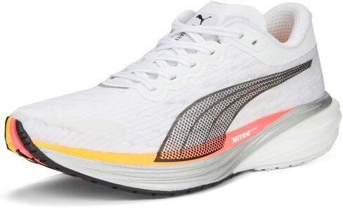 PUMA Mens Deviate Nitro 2 Running Sneakers Shoes - White - Size 11.5 M in Saudi Arabia