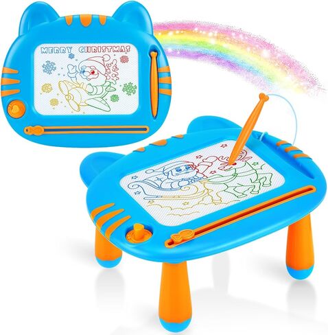 Toddler Toys 2-3, Crab Magnetic Drawing Board Toys for 1 Year Old, 1 2 3 Year Old Boy Girls Christmas Birthday Gift, Mess-Free Magna Write Doodle Board, Educational Toys Etch Sketch for 2 Year Olds in Kuwait