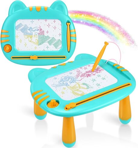 Toddler Toys 2-3, Crab Magnetic Drawing Board Toys for 1 Year Old, 1 2 3 Year Old Boy Girls Christmas Birthday Gift, Mess-Free Magna Write Doodle Board, Educational Toys Etch Sketch for 2 Year Olds in Kuwait