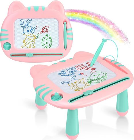 Toddler Toys 2-3, Crab Magnetic Drawing Board Toys for 1 Year Old, 1 2 3 Year Old Boy Girls Christmas Birthday Gift, Mess-Free Magna Write Doodle Board, Educational Toys Etch Sketch for 2 Year Olds in Kuwait