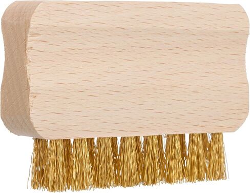 Redecker Rubber Crepe Suede Brush with Waxed Beechwood Handle, Safely Cleans Nubuck Leather, 5-Inches Long in Saudi Arabia
