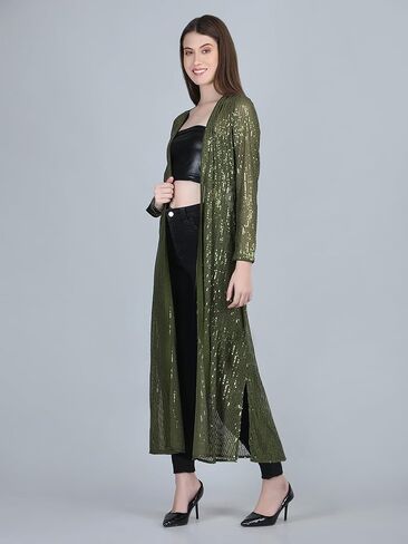 AOL Women's Long Power Net Sequinned Shrug in Saudi Arabia