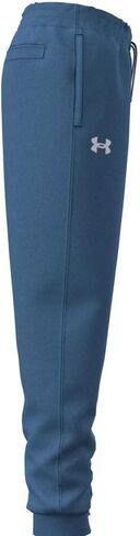 بنطال رياضي Rival Fleece للأولاد من Under Armour، (402) أزرق أتلانتس / / أبيض، مقاس صغير للشباب in Kuwait