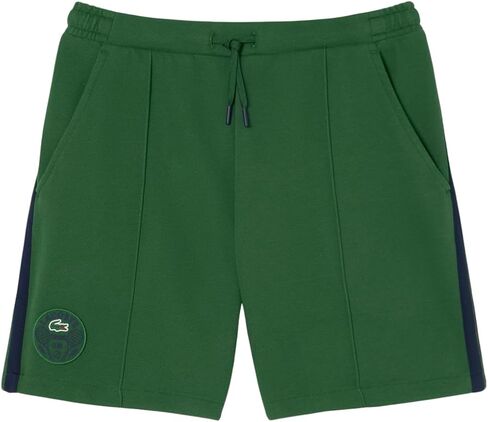 Lacoste Mens Ultra Dry Badge Accent Tennis Heritage Shorts in Saudi Arabia
