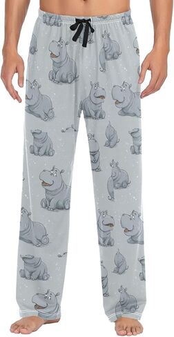 Pigsaly American Muscle Racing Car Pajama Pants Cars Lounge Sleepwear PJs Mens Pajama Bottoms Sleep Pants S in Saudi Arabia