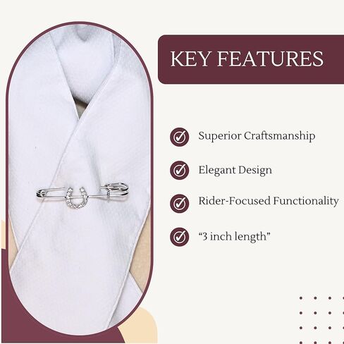 دبوس ربطة عنق - حدوة حصان سباركلي in Kuwait