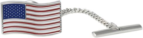 Men’s Tie Tack Tie Pin with Chain – Classic Lapel Pin Accessory for Dress Shirts, Suits & Formal Wear in Saudi Arabia