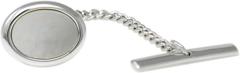 Men’s Tie Tack Tie Pin with Chain – Classic Lapel Pin Accessory for Dress Shirts, Suits & Formal Wear in Saudi Arabia