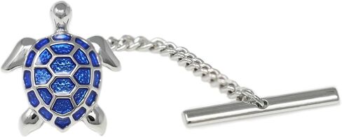 Men’s Tie Tack Tie Pin with Chain – Classic Lapel Pin Accessory for Dress Shirts, Suits & Formal Wear in Saudi Arabia