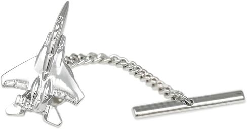 Men’s Tie Tack Tie Pin with Chain – Classic Lapel Pin Accessory for Dress Shirts, Suits & Formal Wear in Saudi Arabia