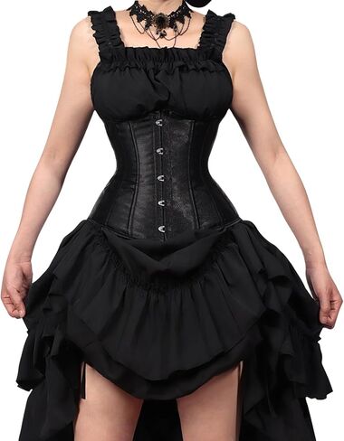 Corset Belt for Women Fishbone Wide Waist Corset for Cosplay, Gothic, Party Outfits in Saudi Arabia