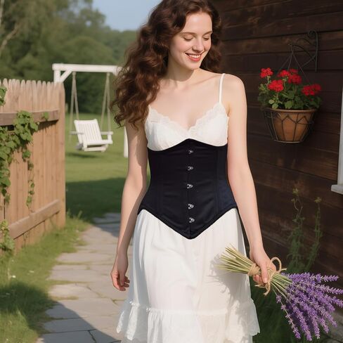 Corset Belt for Women Fishbone Wide Waist Corset for Cosplay, Gothic, Party Outfits in Saudi Arabia