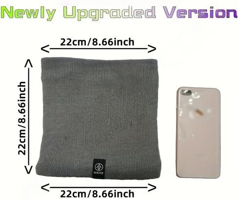 Warm Scarf Neck Gaiter Thick Velvet For Men Women Neck Warmer Windproof Ski Mask Face Scarf for Cold Weather Outdoor Sports in Saudi Arabia