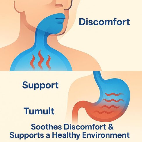 Nano Powered Esophageal Drops - Soothes Digestive Discomfort & Supports a Healthy Throat and Stomach Environment - 2 fl oz (1) in Saudi Arabia