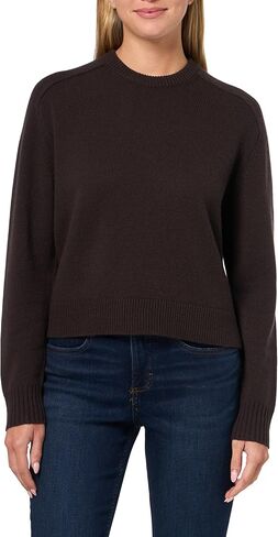 Theory Women's Cropped Crewneck Cashmere Sweater in Saudi Arabia