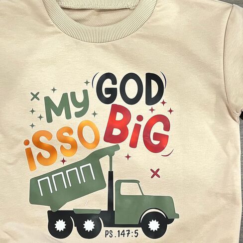 2 PCS Baby Toddler Boys Outfit Set Soft Breathable Stretchy Cotton for Fall Winter Sweatshirt and Jogger Pants Outfit in Saudi Arabia