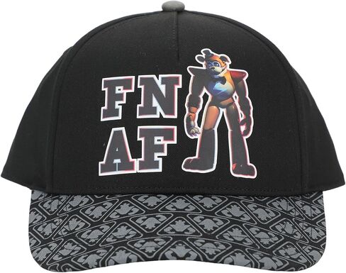قبعة بيسبول سوداء من Five Nights at Freddy's AOP Brim in Kuwait