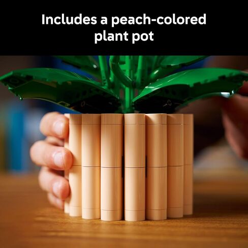 LEGO Botanicals Peace Lily Flower Building Set for Adults - DIY Bedroom, Book Shelf & Office Decor for Women & Men, Ages 18+ - Artificial Flowers Crafting Kit - Gift Idea for Birthdays - 11504 in Saudi Arabia