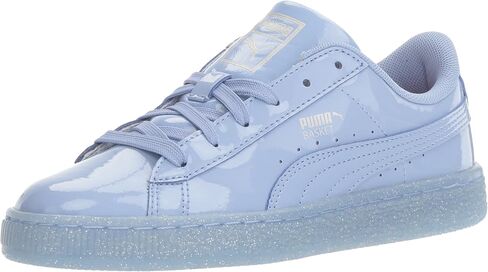 PUMA Unisex-Child Basket Patent Iced Glitz Sneaker in Kuwait