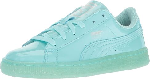 PUMA Unisex-Child Basket Patent Iced Glitz Sneaker in Kuwait
