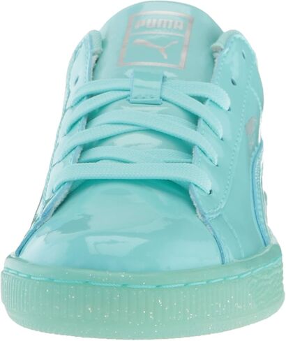 PUMA Unisex-Child Basket Patent Iced Glitz Sneaker in Kuwait