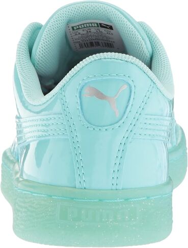 PUMA Unisex-Child Basket Patent Iced Glitz Sneaker in Kuwait