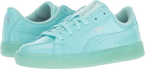 PUMA Unisex-Child Basket Patent Iced Glitz Sneaker in Kuwait