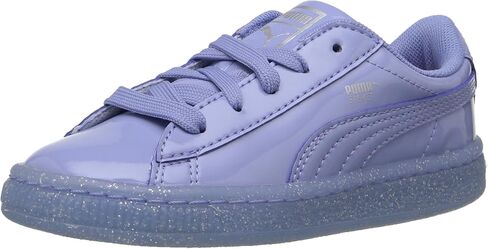 PUMA Unisex-Child Basket Patent Iced Glitz Sneaker in Kuwait