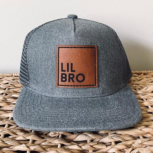 Big Bro & Lil Bro Matching Snapback Hat Set – Baby, Toddler, Youth, Adult Cap – Brother Gift, Pregnancy or Family Photos in Saudi Arabia