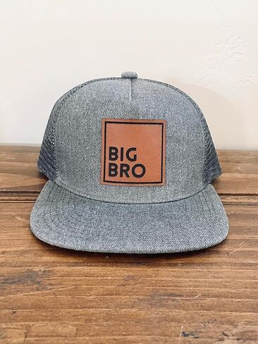 Big Bro & Lil Bro Matching Snapback Hat Set – Baby, Toddler, Youth, Adult Cap – Brother Gift, Pregnancy or Family Photos in Saudi Arabia