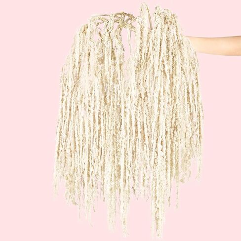 Suncalla 24 Pcs Brownish-red Spring Natural Dried Amaranthus Hanging Flowers Amaranthus Artificial Flowers for Wedding Arch Bouquet Floral Garland Wall Home Decoration (23 Inch) in Saudi Arabia