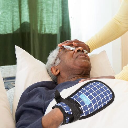 Homoyoyo Safety Glove for Care Breathable Finger Control Mitts with Straps Comfortable and Easy to Clean for Bed Wheelchair Use in Saudi Arabia