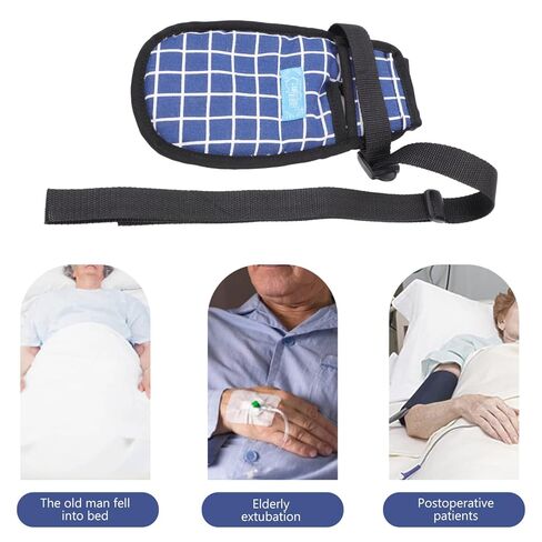 Homoyoyo Safety Glove for Care Breathable Finger Control Mitts with Straps Comfortable and Easy to Clean for Bed Wheelchair Use in Saudi Arabia
