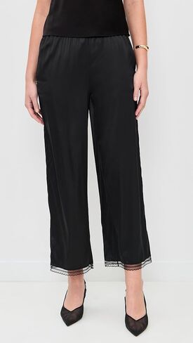 STAUD Women's Kirby Silk Pants in Saudi Arabia